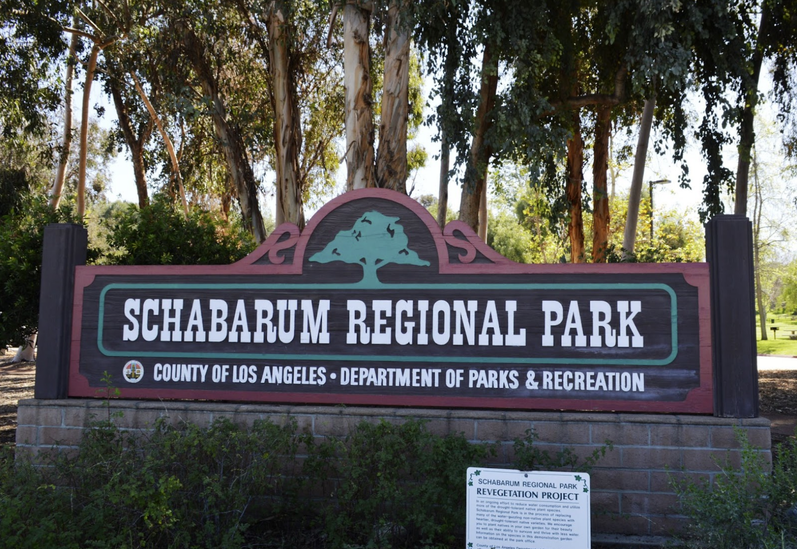 Park front near the community